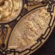19th century gilded wooden shield signed F. Barbedienne Paris