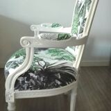 Restored Louis XVI style armchair
