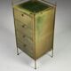 Commode en cuir vers 1960