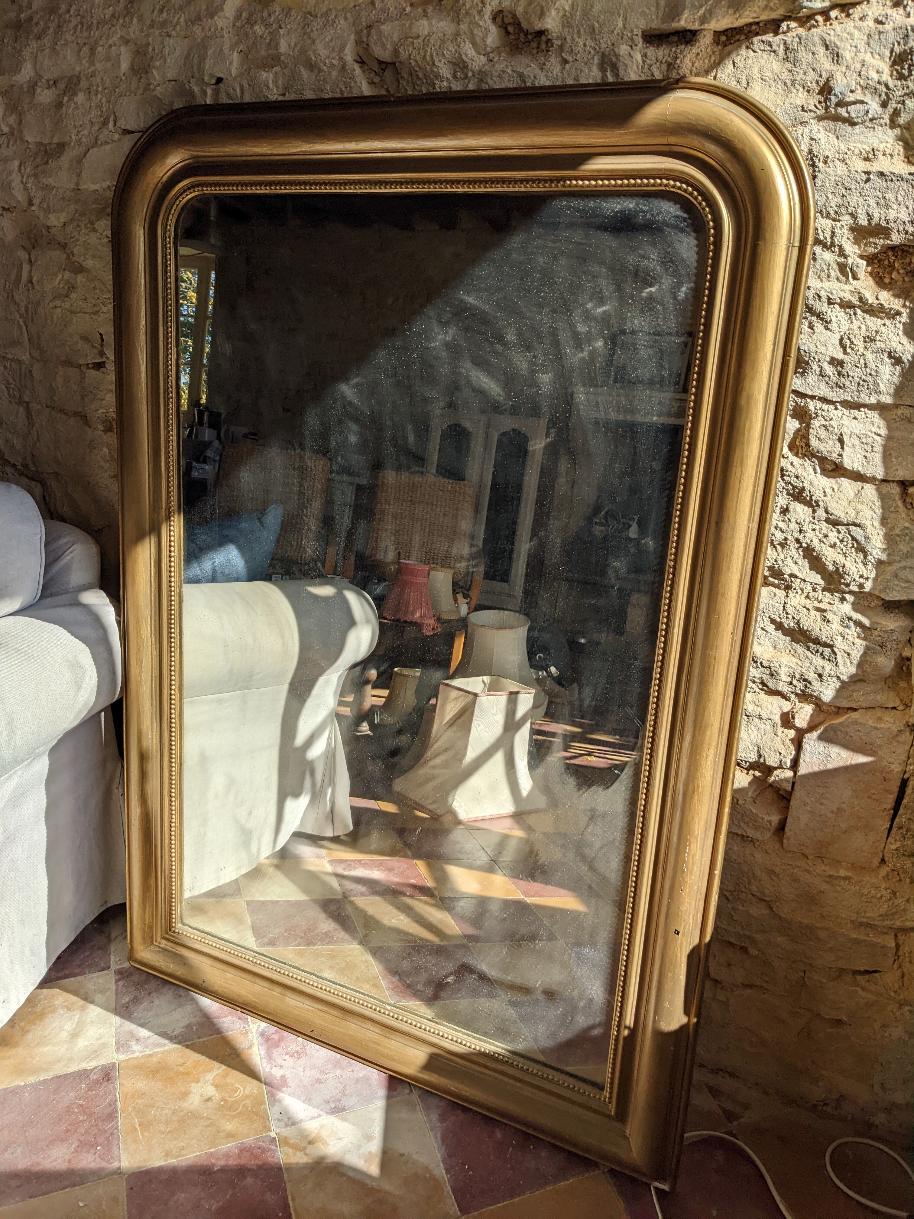 Antique mirror Louis Philippe 90x140cm