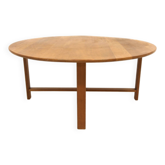 Table basse scandinave en chêne, Suède, 1960