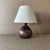 Wooden table lamp