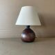 Lampe à poser en bois