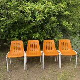 Bar terrace chairs, 70s