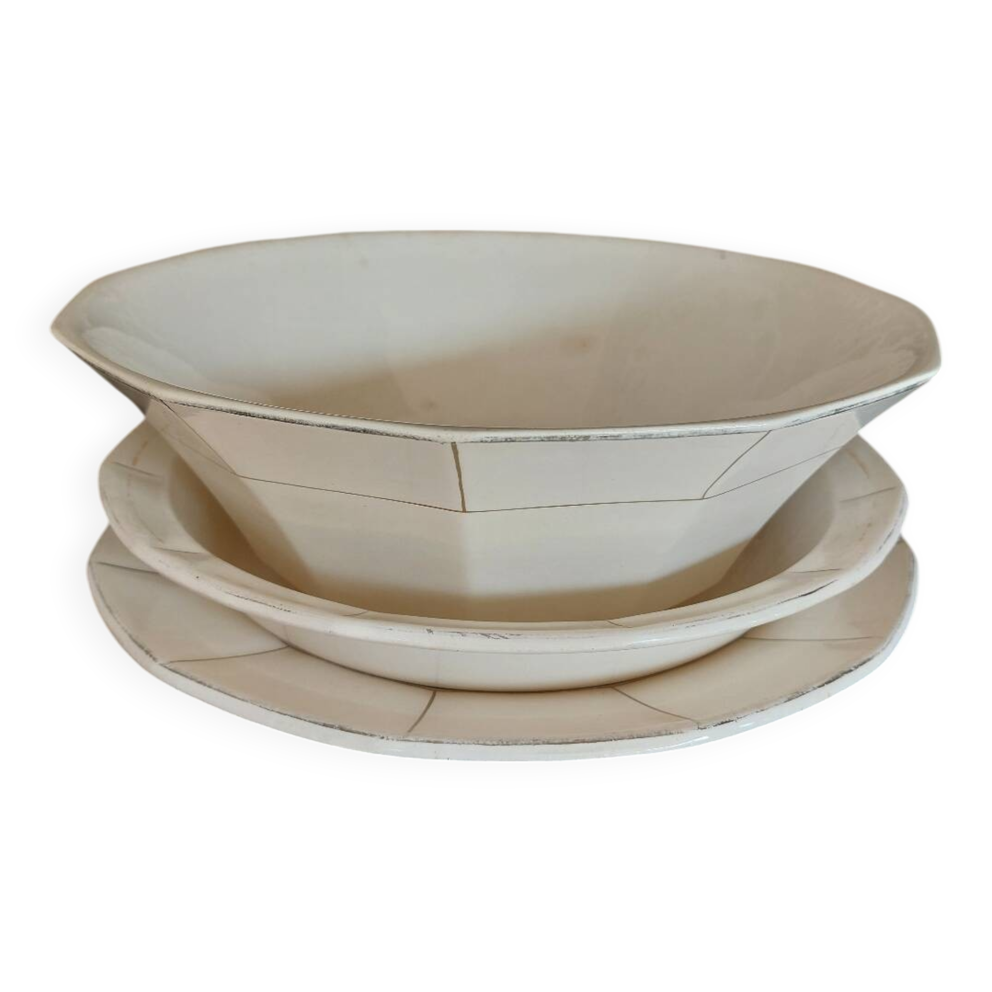 Sarreguemines serving dish