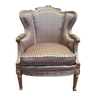 Fauteuil - Bergère à oreilles de style Louis XVI