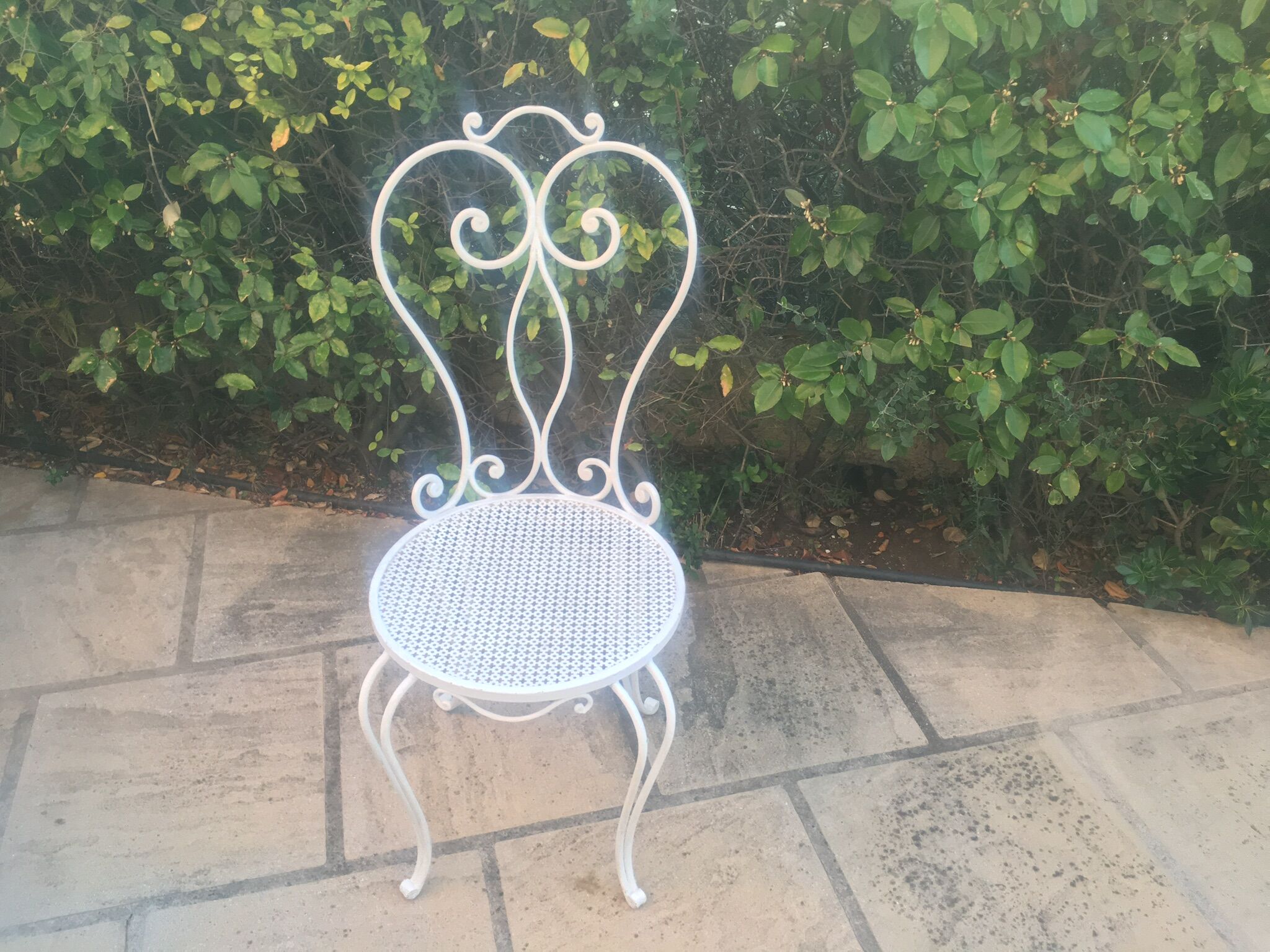 Garden wrought iron 60s