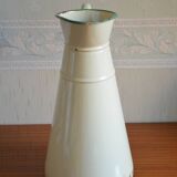 Vintage cream enamelled broc