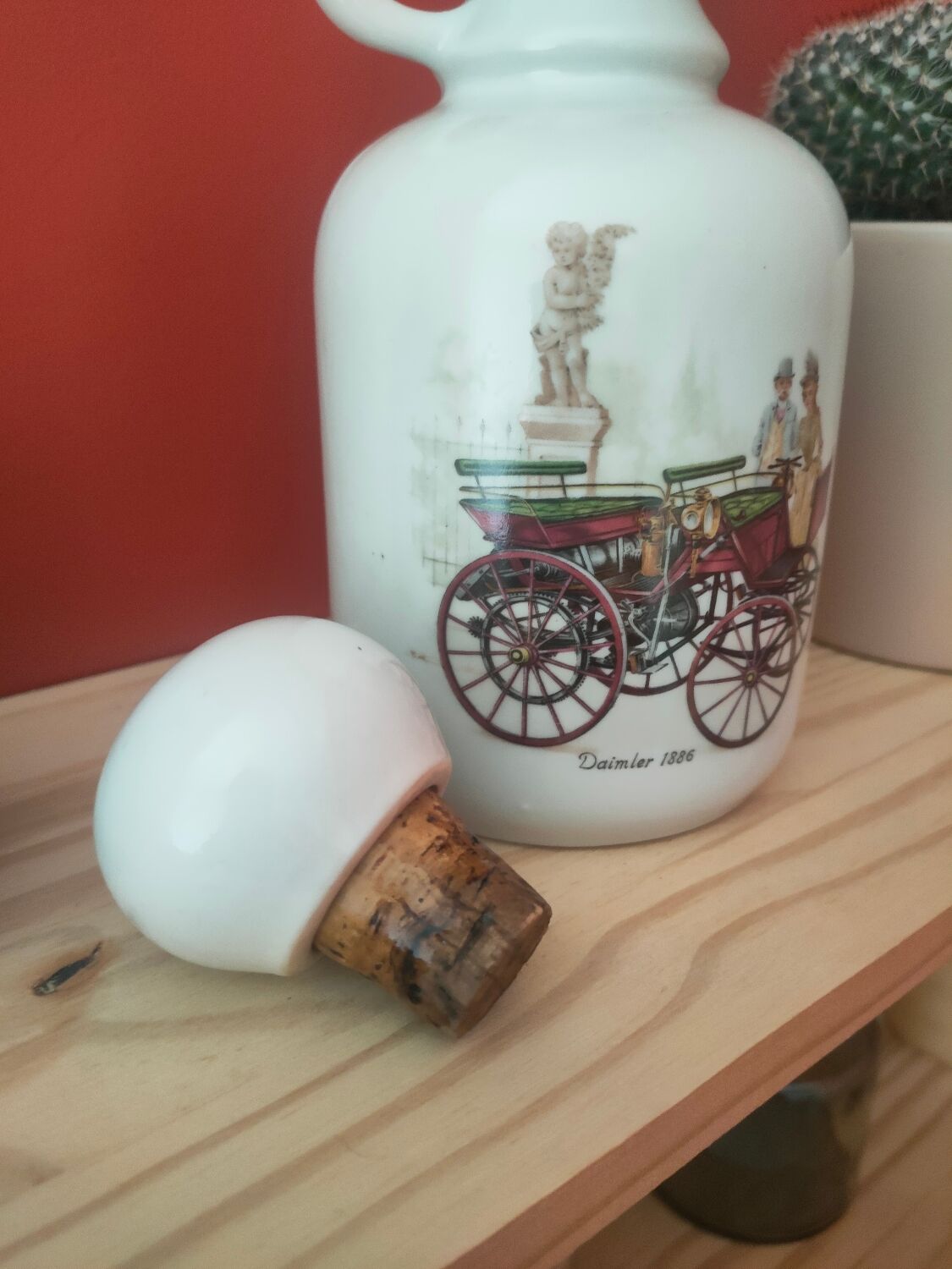 Carafe porcelain antique decorations