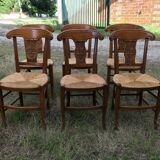 6 chairs mulched Louis Philippe