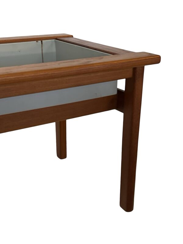 Table d'appoint vintage, table de chevet, table à plantes des années 60.