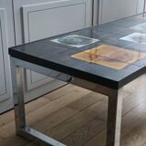 Belarti chrome ceramic coffee table