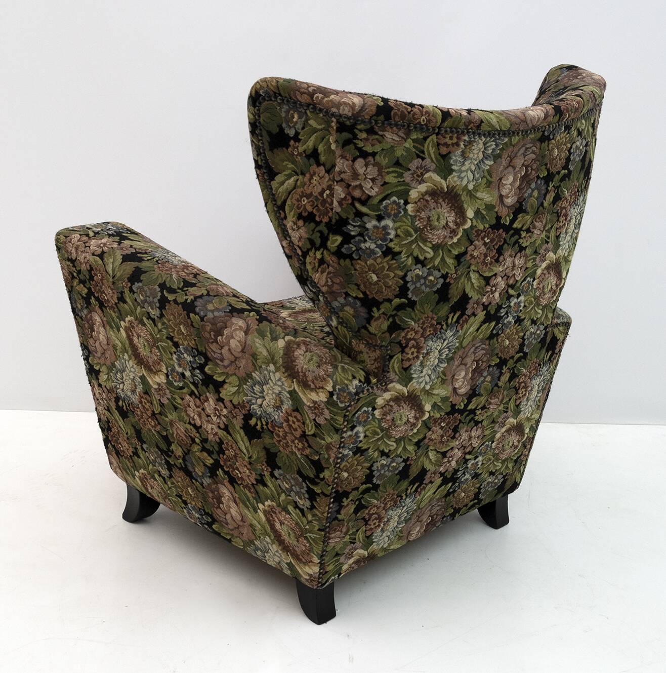 Gugliemo Ulrich Art Deco Italian Armchair, 1940s