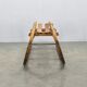 1930s Oak Wooden Sled, Czechoslovakia, Alpine Rustic Piece