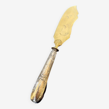 Couteau de Service à Poisson - Argent Fourré - Minerve
