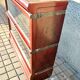 Mahogany glass-fronted bookcase THE GLOBE WERNICKE LONDON 1900, a piece of furniture