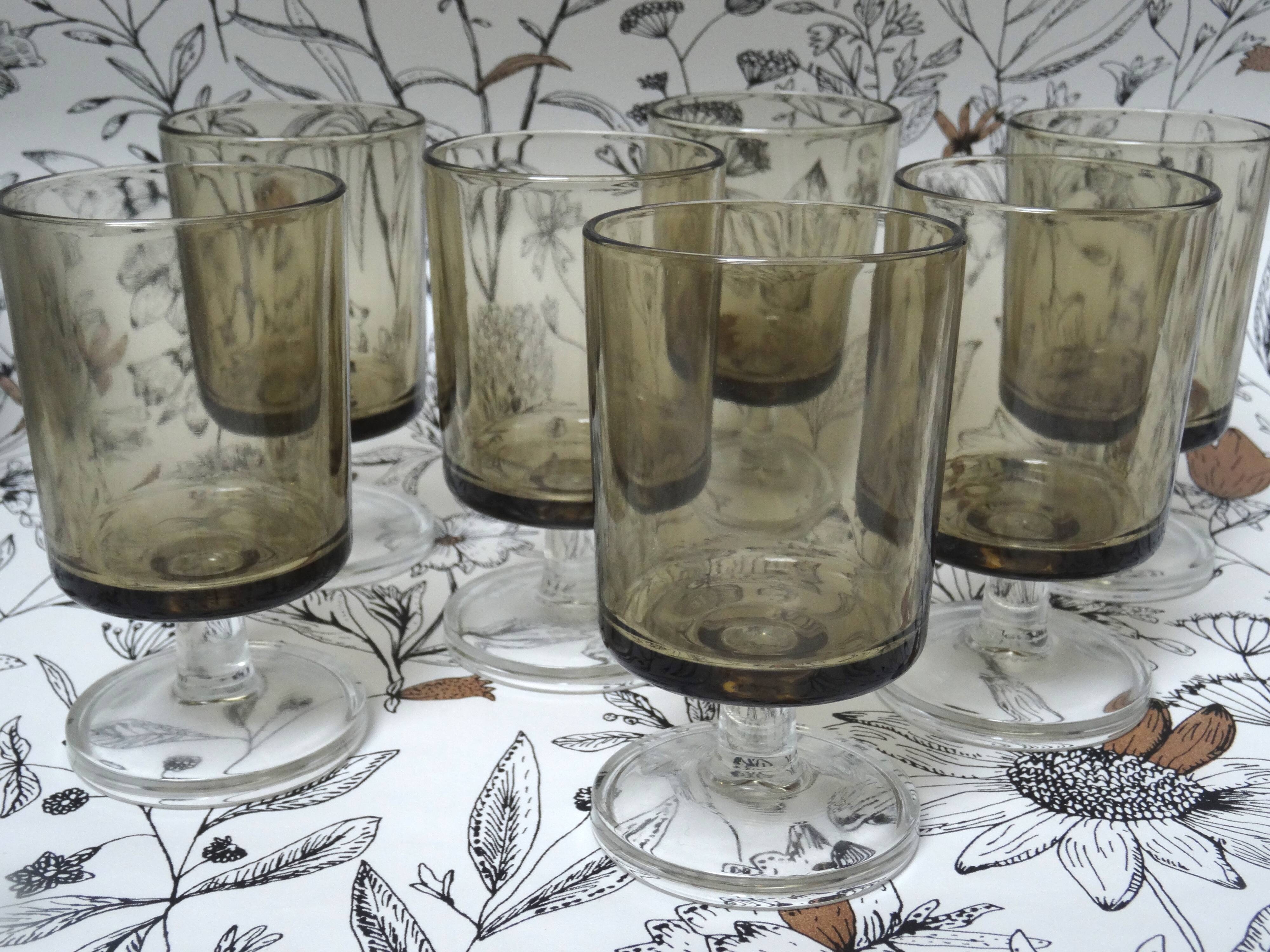 7 white wine glasses Luminarc Sweden