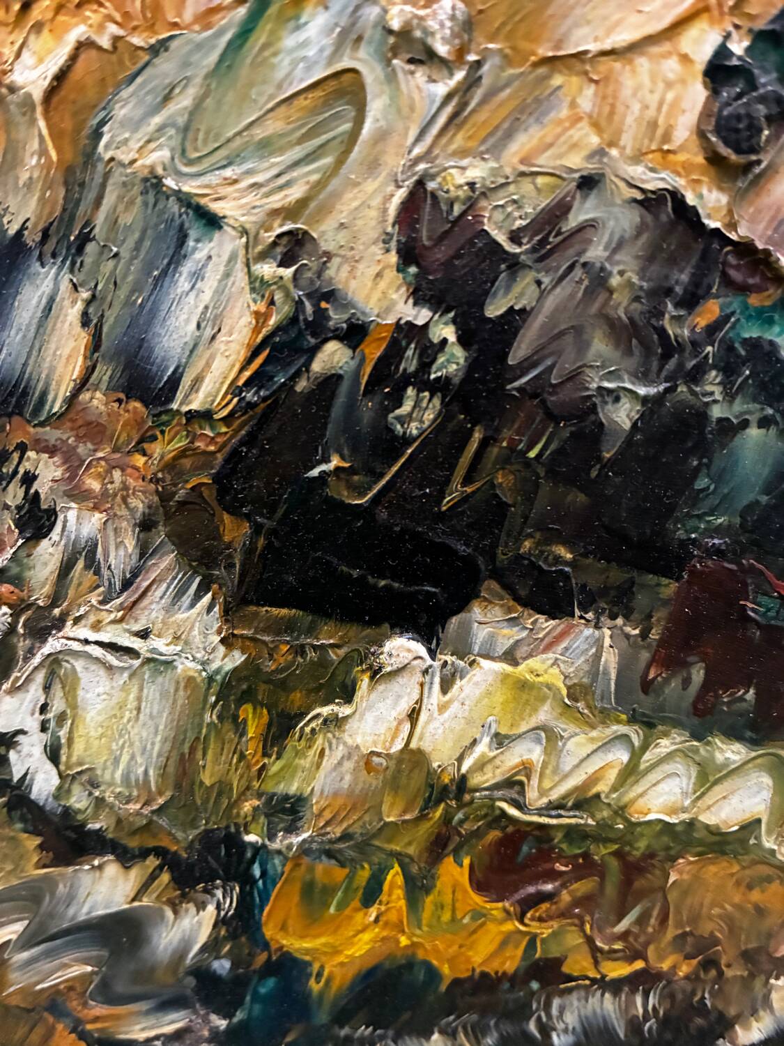 Landscape painting by Gisors 1964