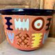 Ethnic terracotta plant pot