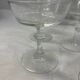 Set of champagne glasses