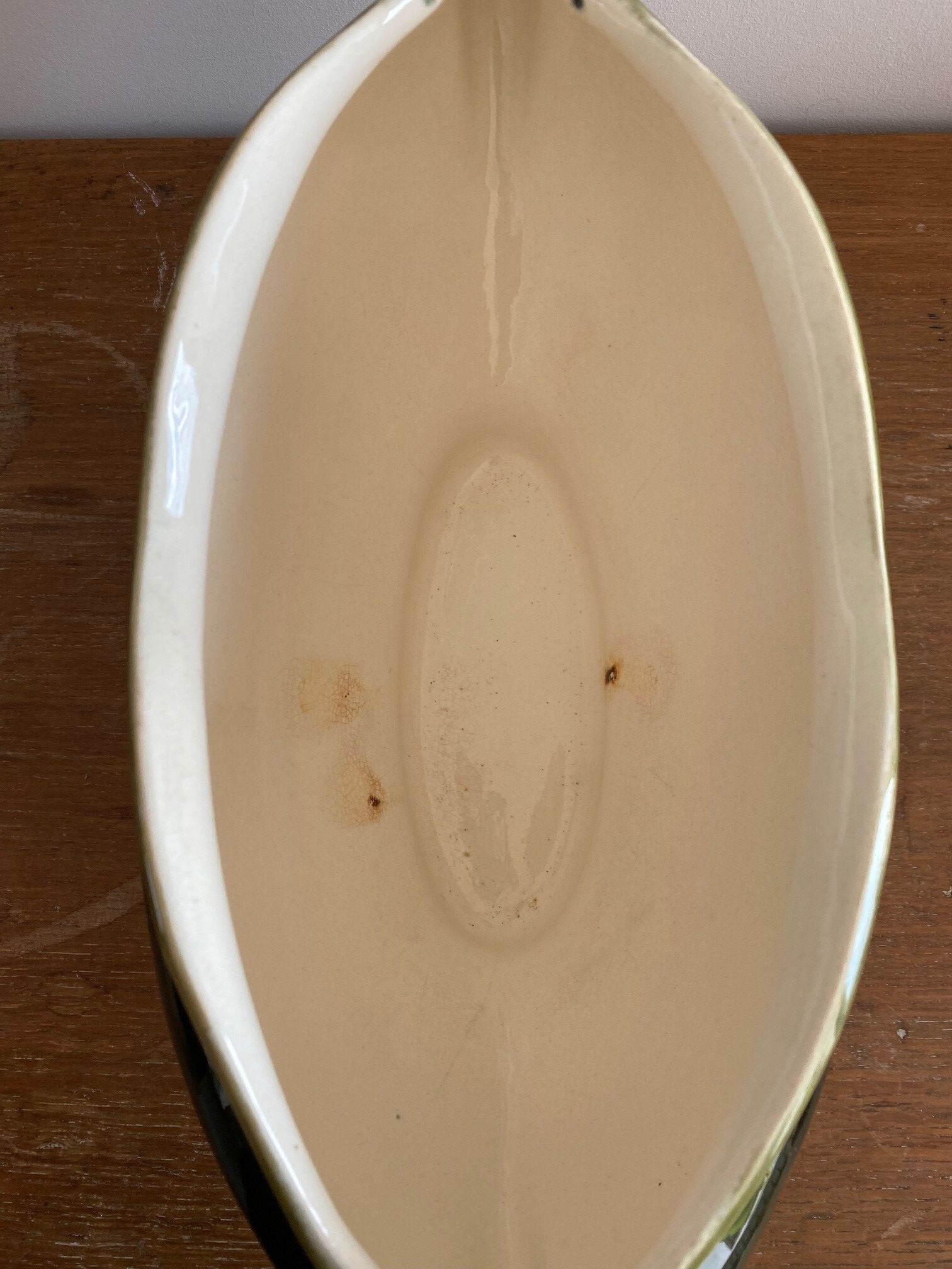 Antique ceramic planter
