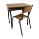 Bureau d'écolier et sa chaise