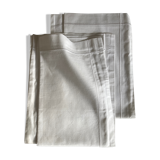 Pair of pillowcases reserve canvas trousseau 1960