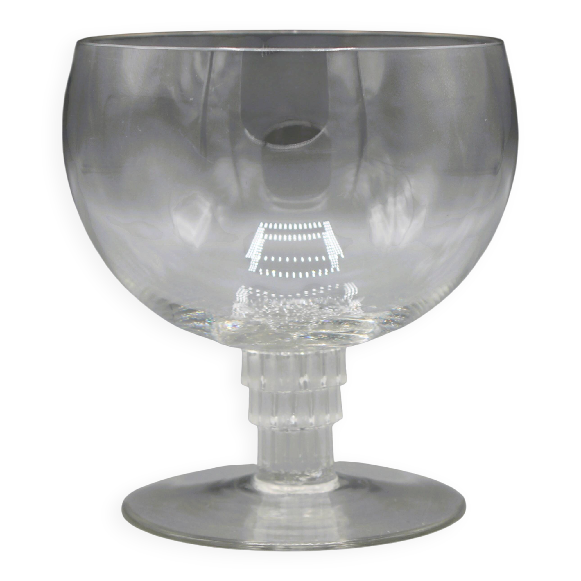 Beautiful crystal glass signed lalique france bamboo model