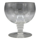 Beau verre en cristal signe lalique france modele bambou
