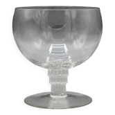 Beautiful crystal glass signed lalique france bamboo model
