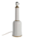 White Opaline Glass & Brass Heiberg Table Lamp, Denmark, Mid-19th century