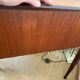Bureau vintage style scandinave pieds fuselés