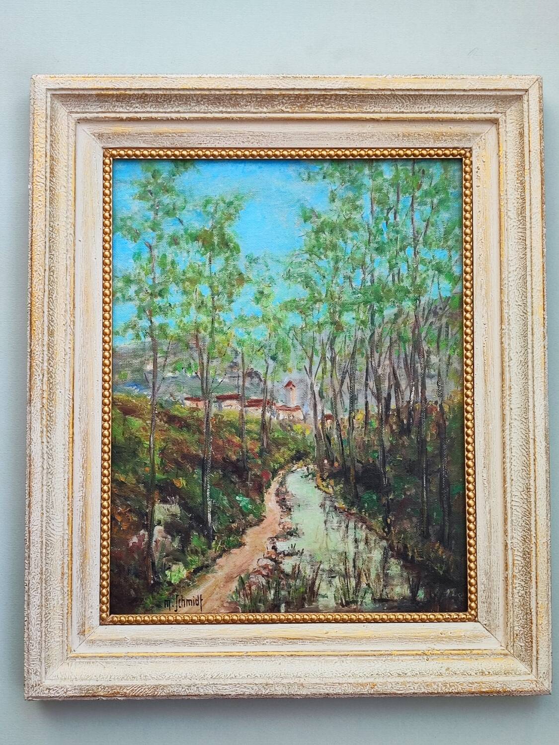 Oil painting - M. Schmidt