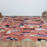 Handmade wool Berber rug 290 X 237 CM