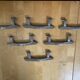 Art Deco Furniture Handles JCR Jean Charles Raymond Chrome Metal Fran