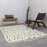 Moroccan Berber wool rug 240 x 146 Cm