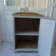Art Deco confectioner's furniture patinated grey