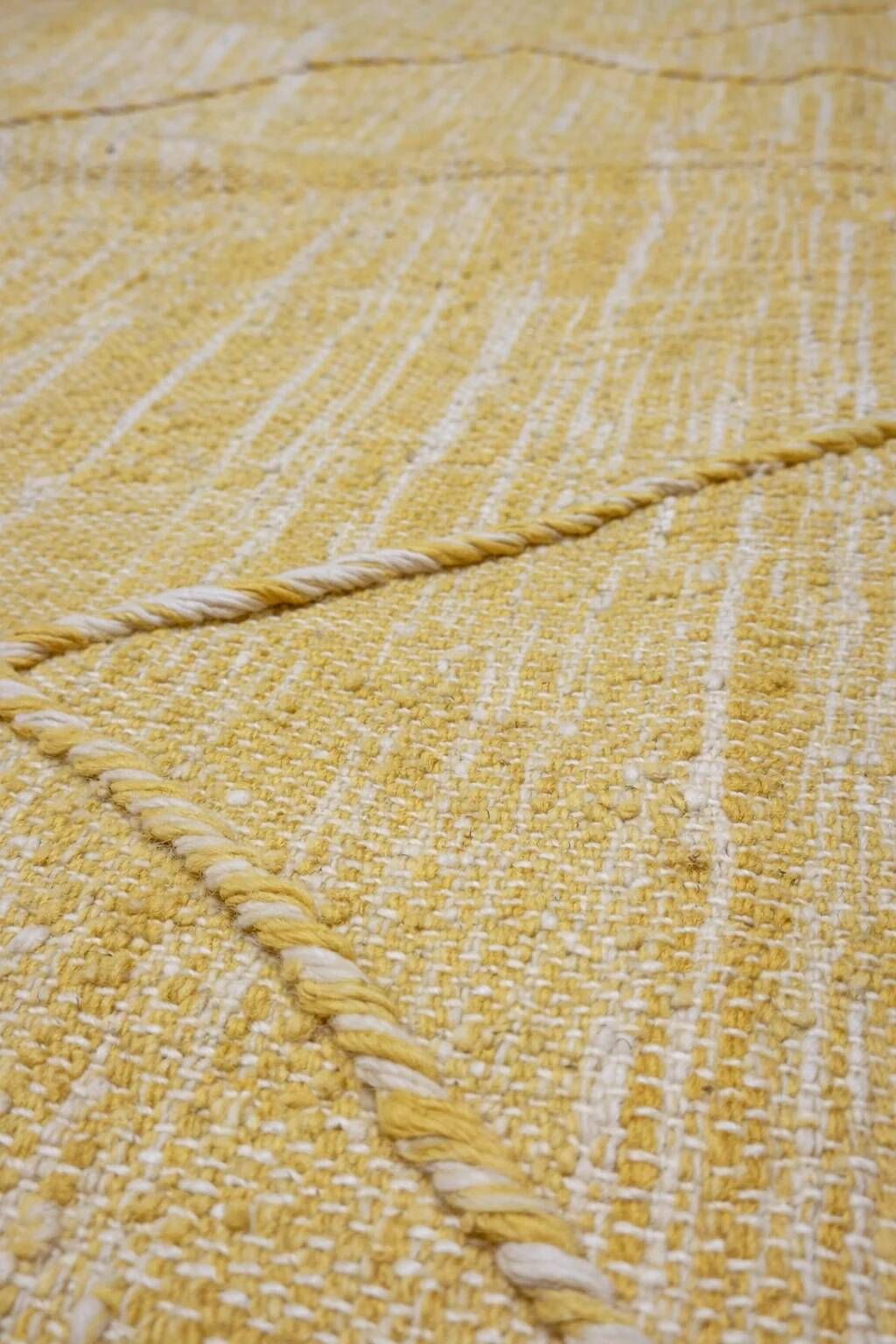 Berber rug in fine wool – Golden Diamond Light