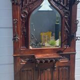 Very beautiful neo-Gothic coat rack