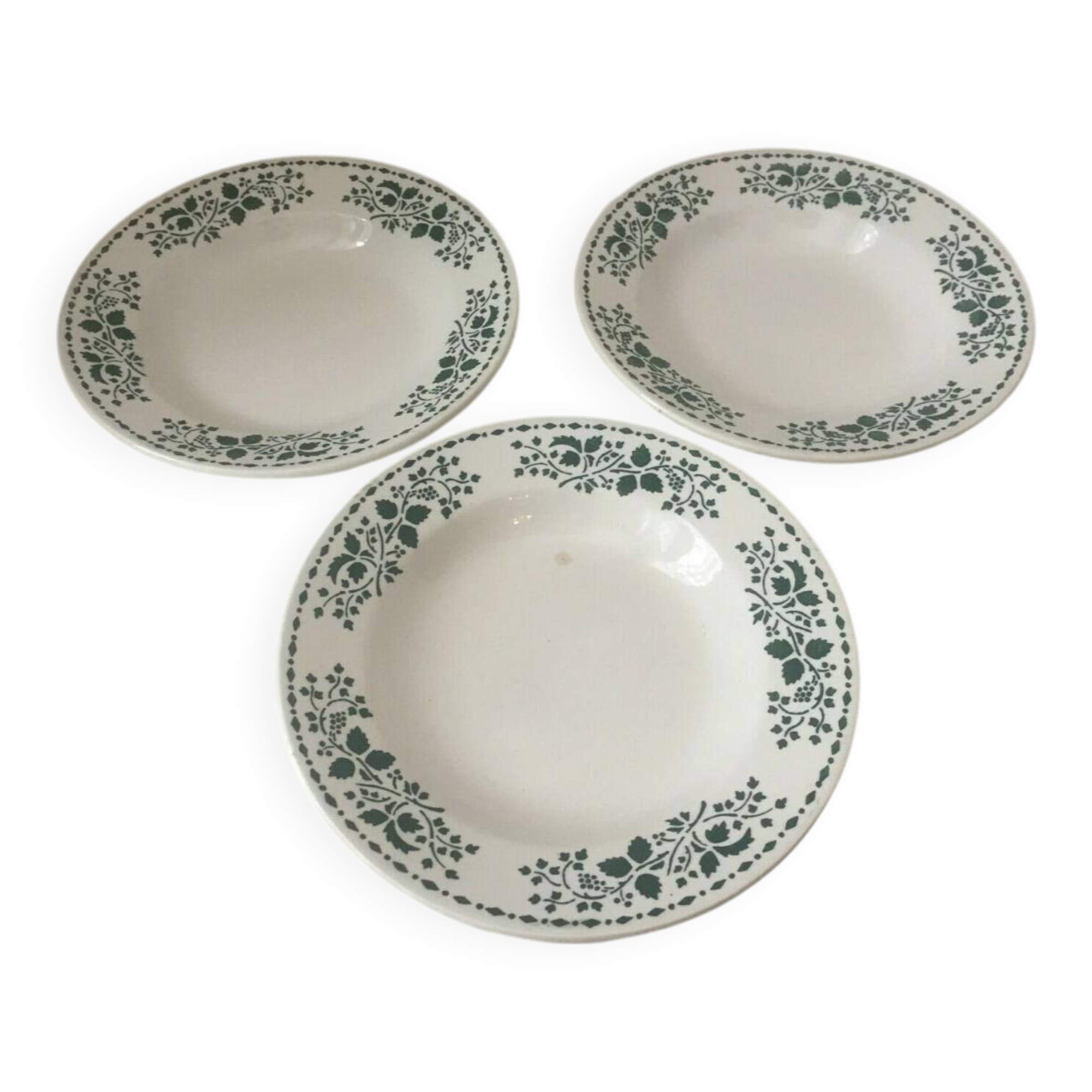 Deep plates Terre de Fer Choisy le Roi