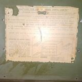 American drawer cabinet, landing 2nd world war