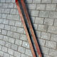Paire de skis vintage en bois L=170cm