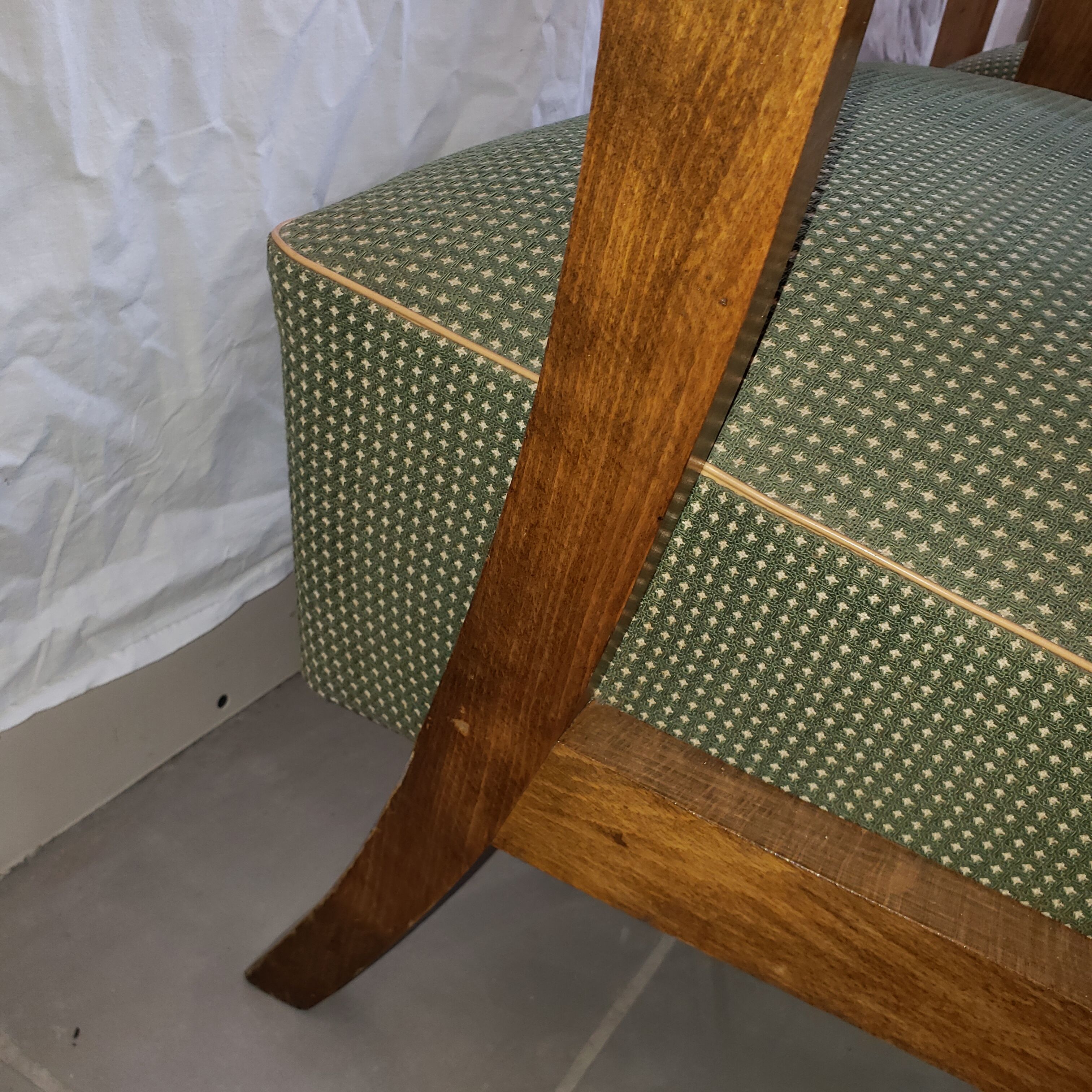 Pair of vintage armchairs 50s