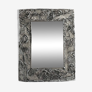 Vintage stamped mirror