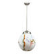 Art Deco stained glass hanging lamp 1930's
