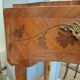 Pair of marquetry tables