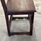 6 Alsatian chairs from the 19th century – carved wood – interlaced decoration