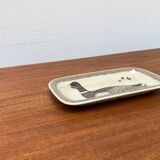 Vintage German ceramic bird plate by Thomas.