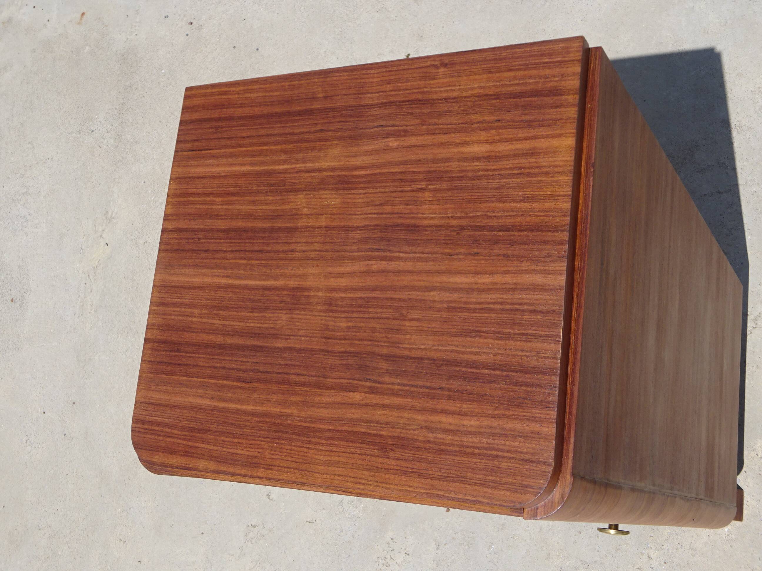 Art Deco filing cabinet, column shape