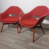Shell armchairs by Miroslav Navratil